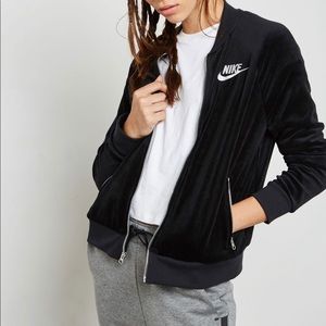NWT Nike Velour Track Jacket